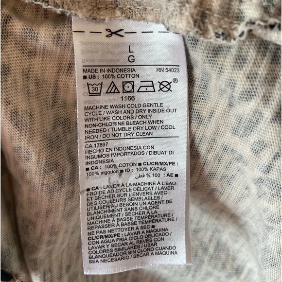 🌟 3 FOR $25 🌟 Old Navy stretch cotton leopard print midi dress - Picture 4 of 4